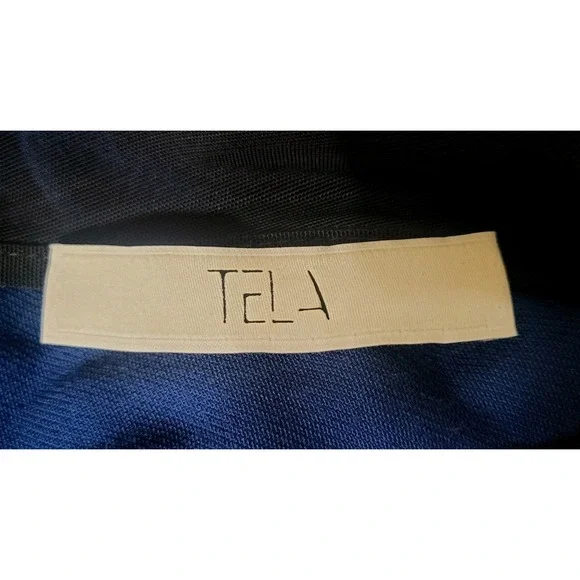 TELA Italian Elegant Evening Belluto Fluido Gown Maxi Velvet Dress W Zip 44 M 10 - Picture 2 of 12